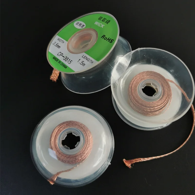 1PC 2.0mm 3.5mm 1.5M Welding Wires Desoldering Braid Solder Remover Wick Wire Repair Tool – Bild 9