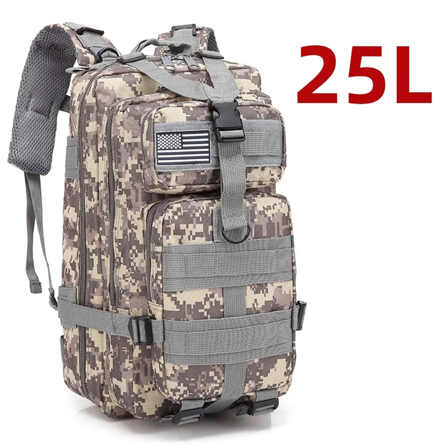 25L/50L 1000D Nylon Waterproof Trekking Fishing Hunting Bag Backpack Outdoor Rucksacks Tactical Sports Camping Hiking – Bild 25