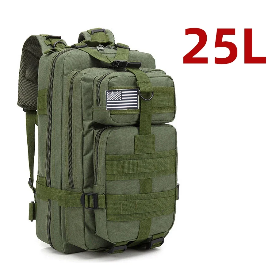 25L/50L 1000D Nylon Waterproof Trekking Fishing Hunting Bag Backpack Outdoor Rucksacks Tactical Sports Camping Hiking – Bild 18
