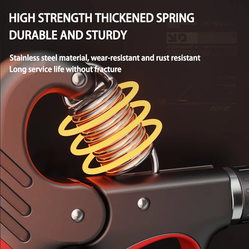 5-60/100/150kg Grip Strength Gym Wrist Expander Hand Strengthener Adjustable Muscle Recovery Fitness Hand Strength Exercise – Bild 3