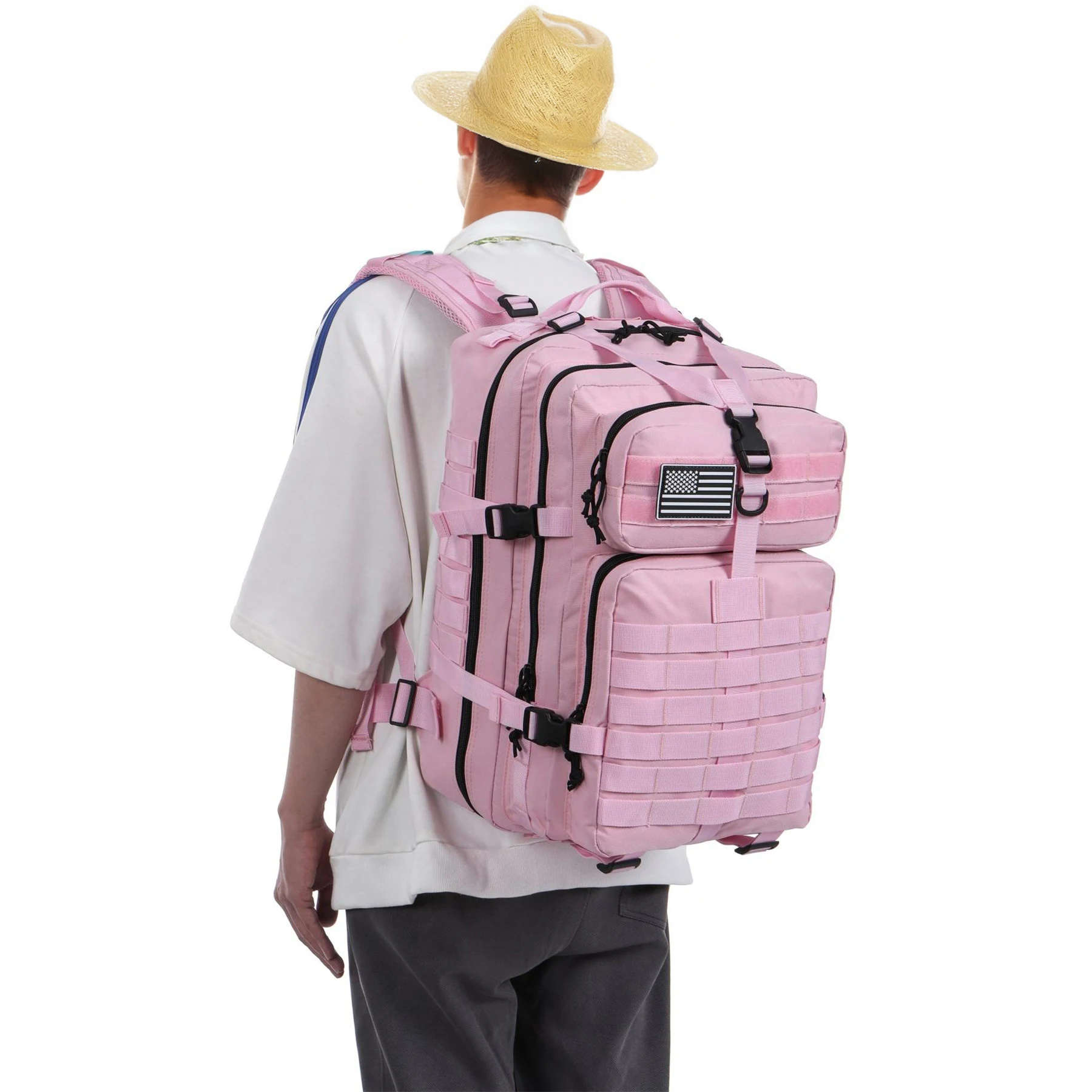 25L/50L 1000D Nylon Waterproof Trekking Fishing Hunting Bag Backpack Outdoor Rucksacks Tactical Sports Camping Hiking – Bild 50