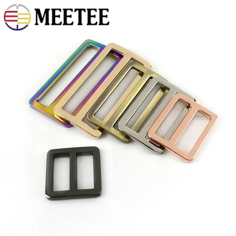 5/10pcs 16-50mm Bags Strap Buckles Metal Slider Tri Glide Adjust Belt Buckle for Webbing Shoes Clothes Leather Part Accessories – Bild 4