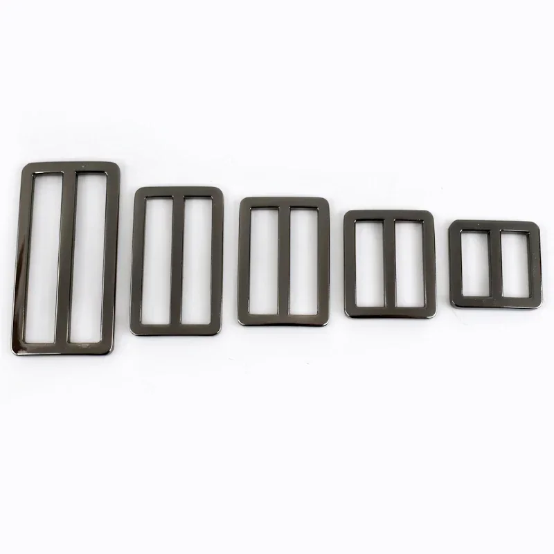 5/10pcs 16-50mm Bags Strap Buckles Metal Slider Tri Glide Adjust Belt Buckle for Webbing Shoes Clothes Leather Part Accessories – Bild 10