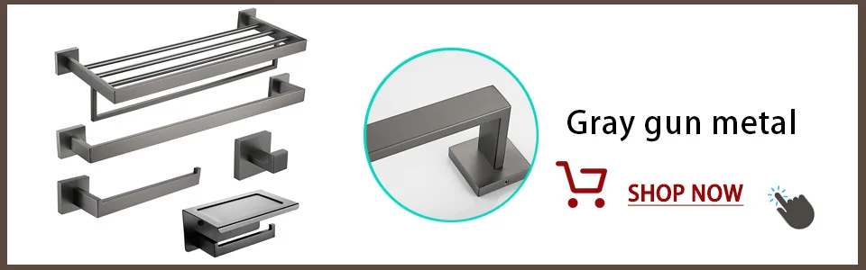Matte Black Bathroom Hardware 304 Stainless Steel Towel Rack Toilet Paper Holder Liquid Soap Holder Towel Bar Toilet Accessories – Bild 34