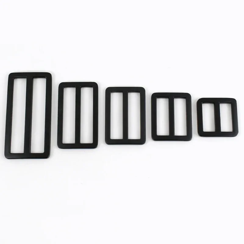 5/10pcs 16-50mm Bags Strap Buckles Metal Slider Tri Glide Adjust Belt Buckle for Webbing Shoes Clothes Leather Part Accessories – Bild 7