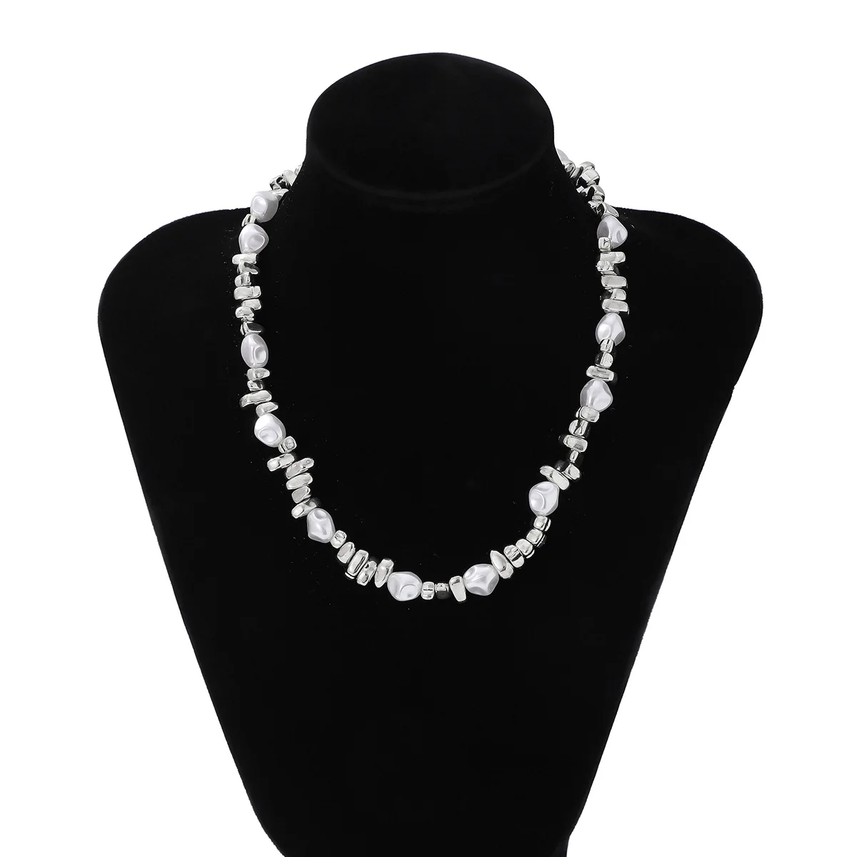 Hip Hop CCB Beads & Imitation pearl Chian Fashion Necklaces Tassels Pendant Jewelry For Women Beach Vacation Gift X0324 – Bild 3