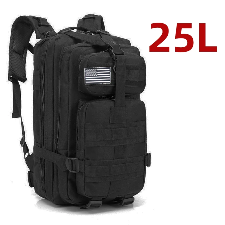 25L/50L 1000D Nylon Waterproof Trekking Fishing Hunting Bag Backpack Outdoor Rucksacks Tactical Sports Camping Hiking – Bild 9