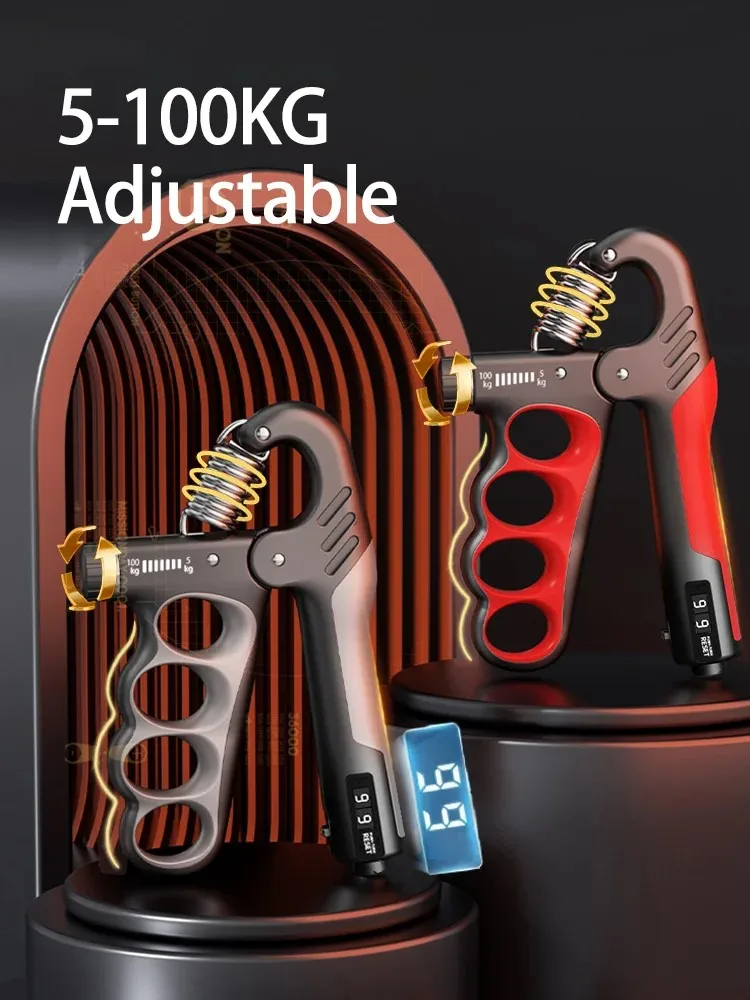 5-60/100/150kg Grip Strength Gym Wrist Expander Hand Strengthener Adjustable Muscle Recovery Fitness Hand Strength Exercise – Bild 21