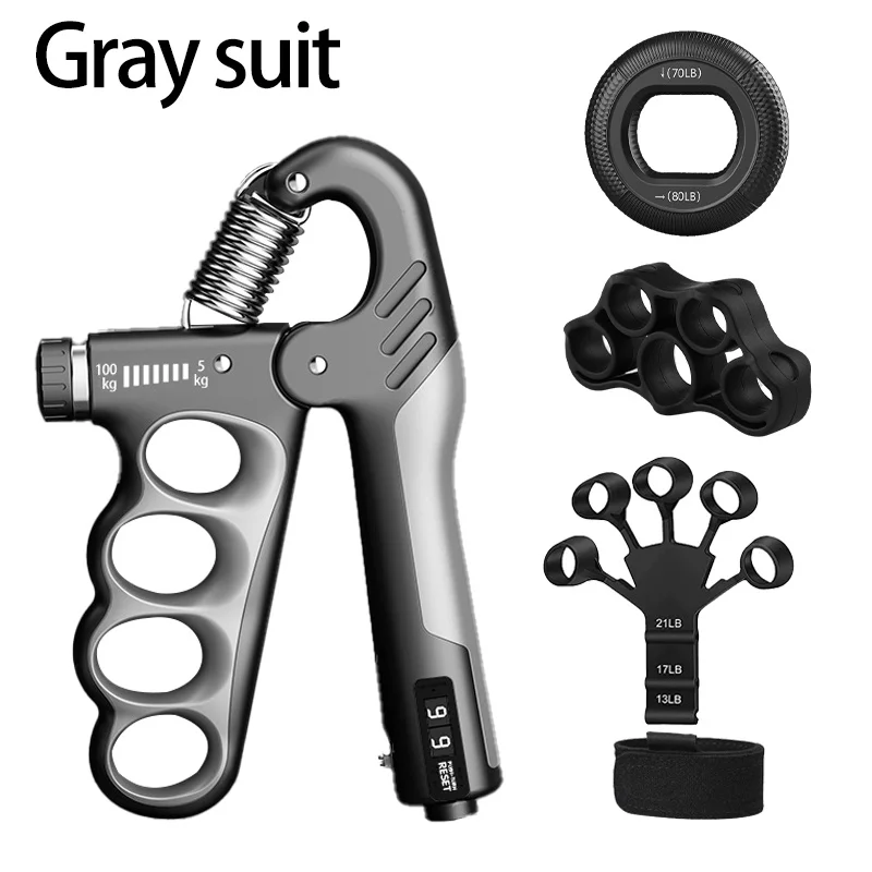 5-60/100/150kg Grip Strength Gym Wrist Expander Hand Strengthener Adjustable Muscle Recovery Fitness Hand Strength Exercise – Bild 14