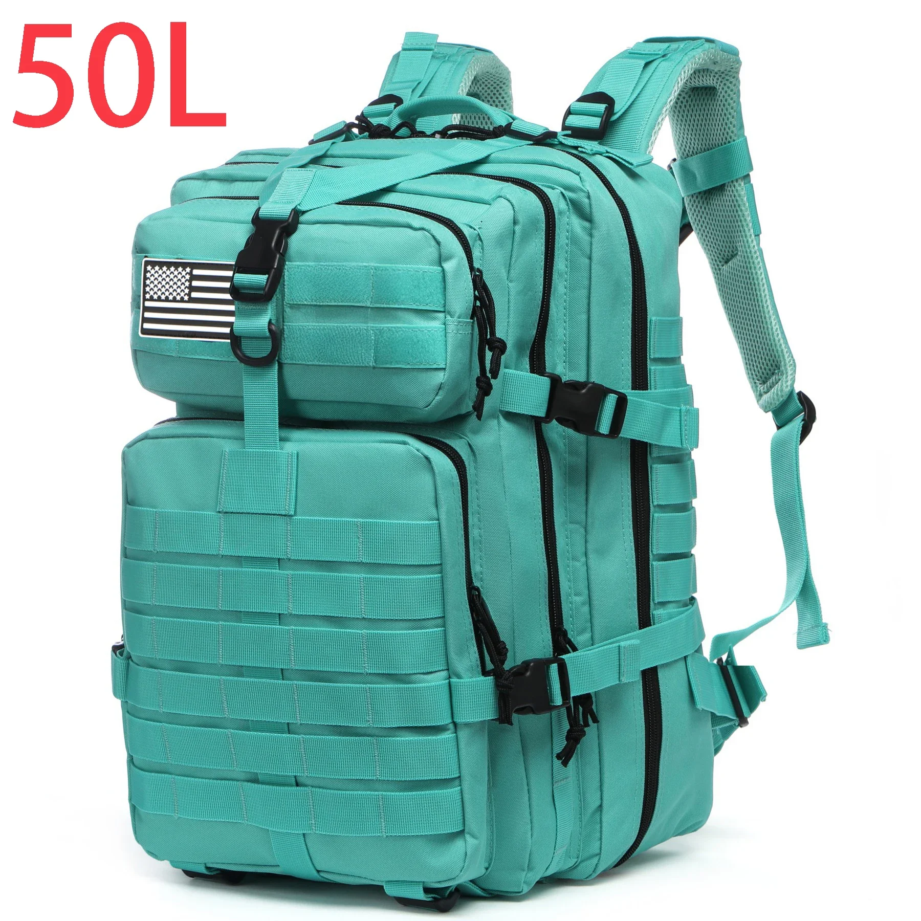 25L/50L 1000D Nylon Waterproof Trekking Fishing Hunting Bag Backpack Outdoor Rucksacks Tactical Sports Camping Hiking – Bild 12