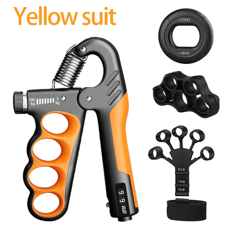 5-60/100/150kg Grip Strength Gym Wrist Expander Hand Strengthener Adjustable Muscle Recovery Fitness Hand Strength Exercise – Bild 13
