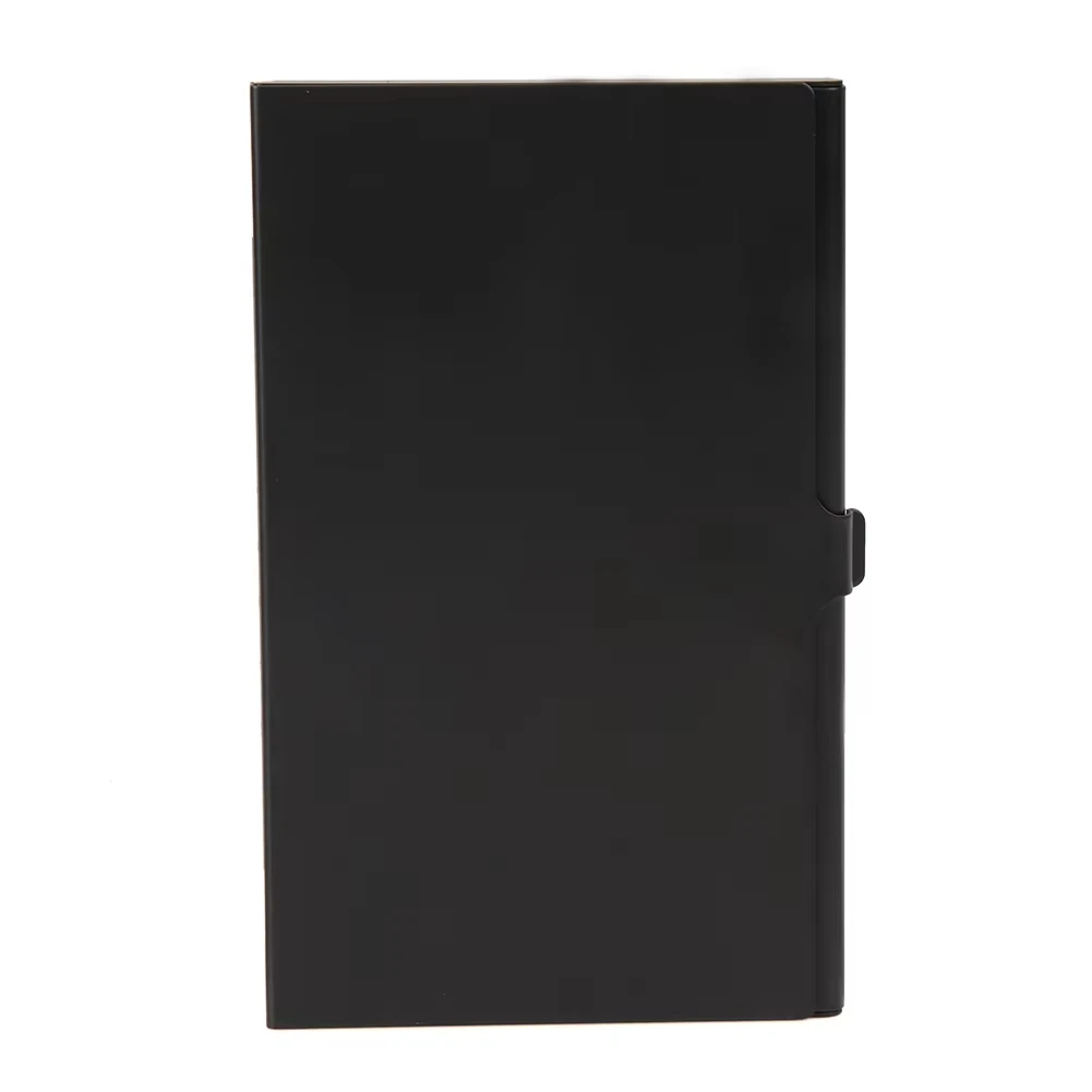 9 in 1 Portable Memory Card Case 1SD+ 8TF Micro SD Card Storage Case Holder Memory Card Holder Monolayer Aluminum Protector Box – Bild 3