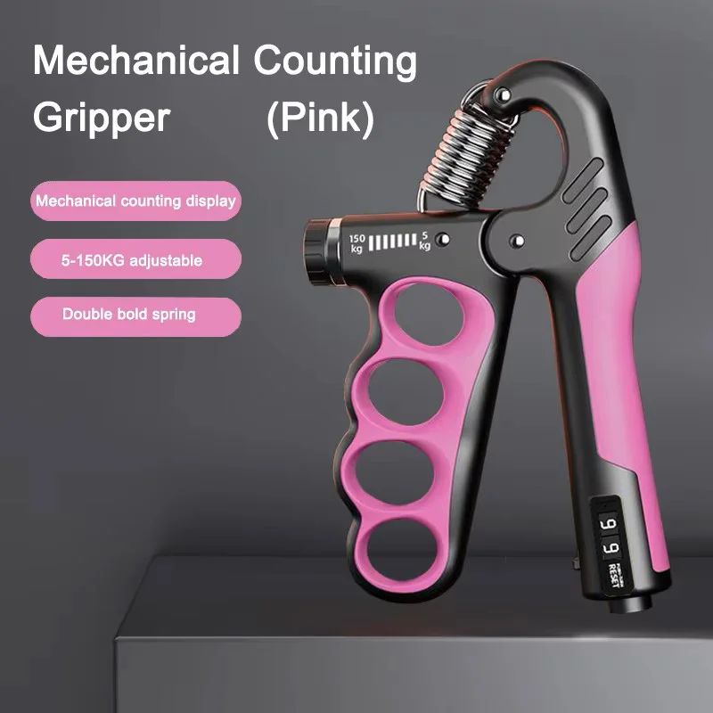 5-60/100/150kg Grip Strength Gym Wrist Expander Hand Strengthener Adjustable Muscle Recovery Fitness Hand Strength Exercise – Bild 20
