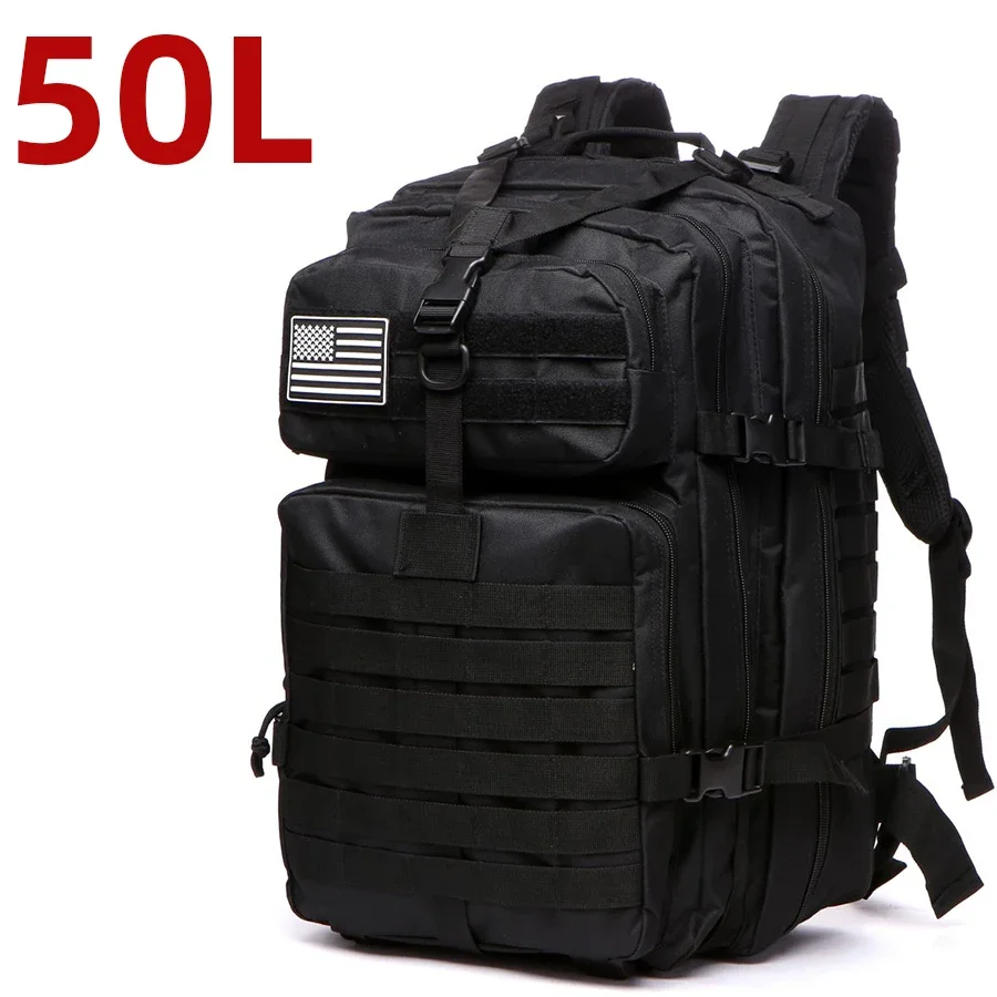 25L/50L 1000D Nylon Waterproof Trekking Fishing Hunting Bag Backpack Outdoor Rucksacks Tactical Sports Camping Hiking – Bild 14