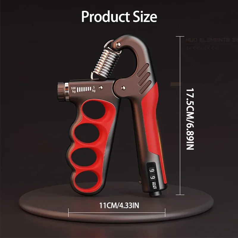 5-60/100/150kg Grip Strength Gym Wrist Expander Hand Strengthener Adjustable Muscle Recovery Fitness Hand Strength Exercise – Bild 2
