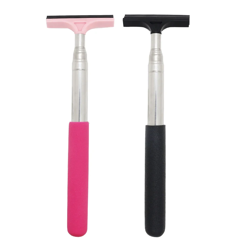 Car Rearview Mirror Wiper Cleaning Tool Auto Glass Mist Cleaner Scraper Car Accessories Handle Telescopic Window Cleaning Brush – Bild 21