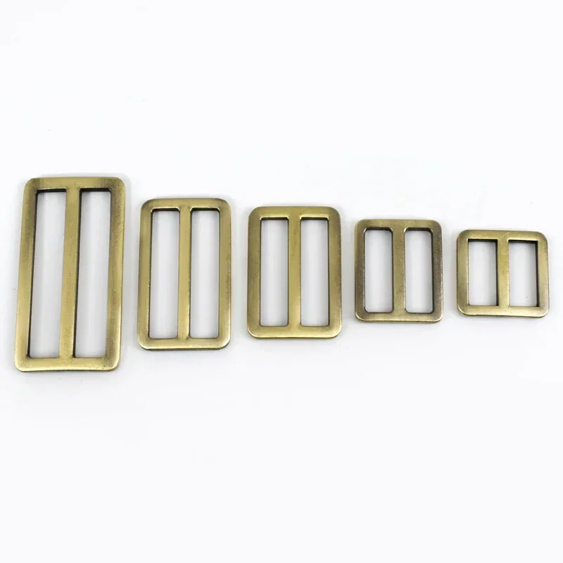 5/10pcs 16-50mm Bags Strap Buckles Metal Slider Tri Glide Adjust Belt Buckle for Webbing Shoes Clothes Leather Part Accessories – Bild 13