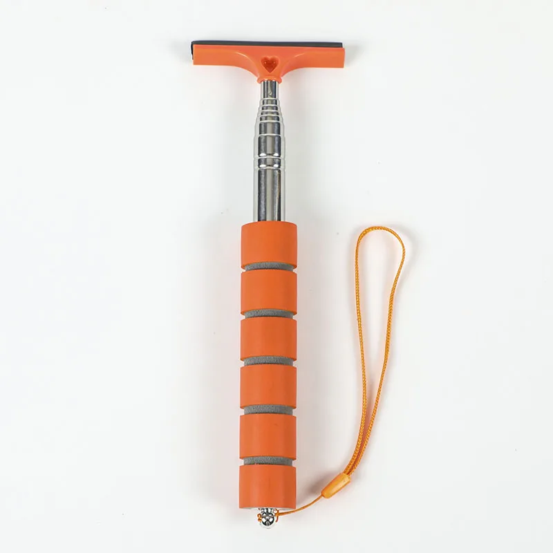 Car Rearview Mirror Wiper Cleaning Tool Auto Glass Mist Cleaner Scraper Car Accessories Handle Telescopic Window Cleaning Brush – Bild 8