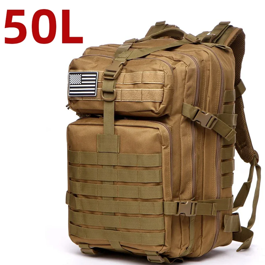 25L/50L 1000D Nylon Waterproof Trekking Fishing Hunting Bag Backpack Outdoor Rucksacks Tactical Sports Camping Hiking – Bild 17