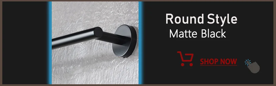 Matte Black Bathroom Hardware 304 Stainless Steel Towel Rack Toilet Paper Holder Liquid Soap Holder Towel Bar Toilet Accessories – Bild 70