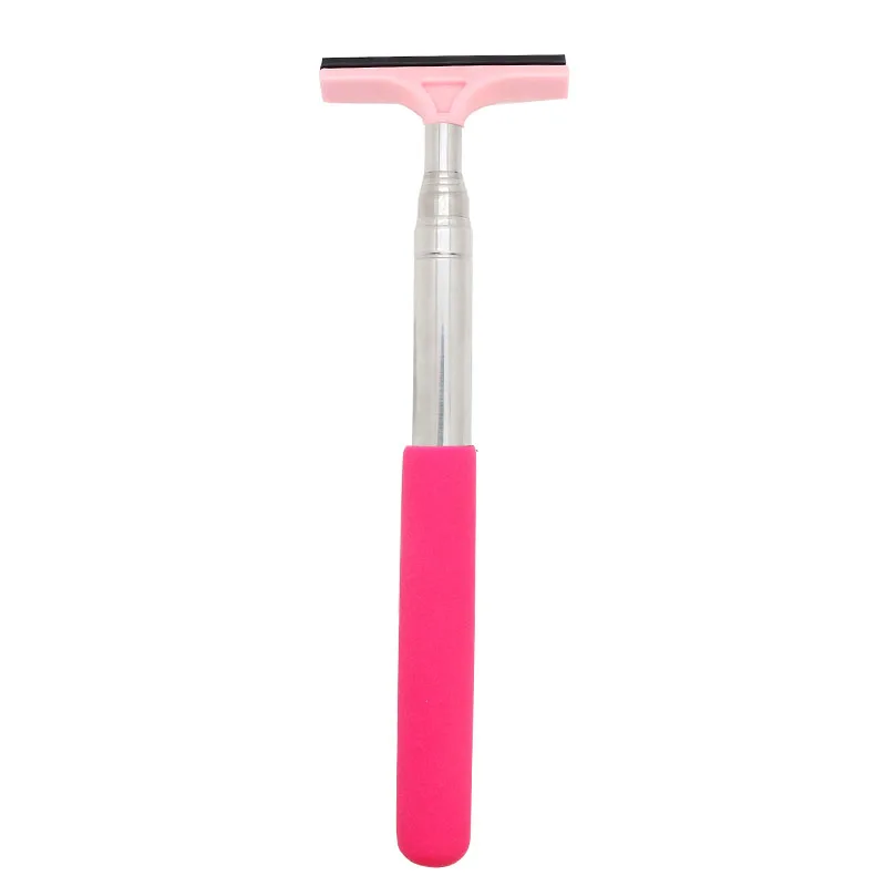 Car Rearview Mirror Wiper Cleaning Tool Auto Glass Mist Cleaner Scraper Car Accessories Handle Telescopic Window Cleaning Brush – Bild 12