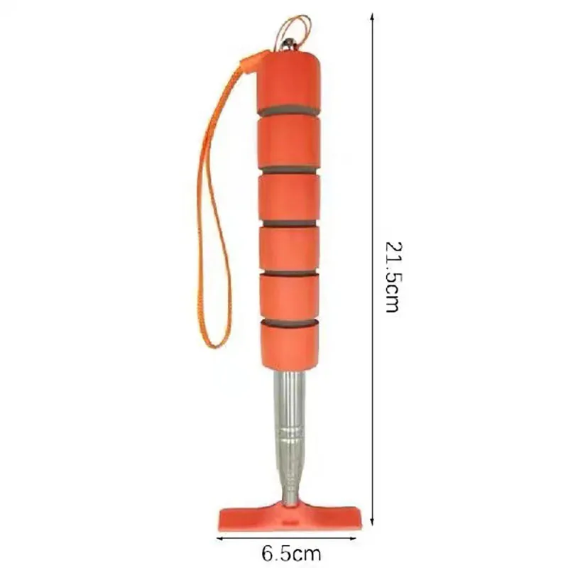 Car Rearview Mirror Wiper Cleaning Tool Auto Glass Mist Cleaner Scraper Car Accessories Handle Telescopic Window Cleaning Brush – Bild 5