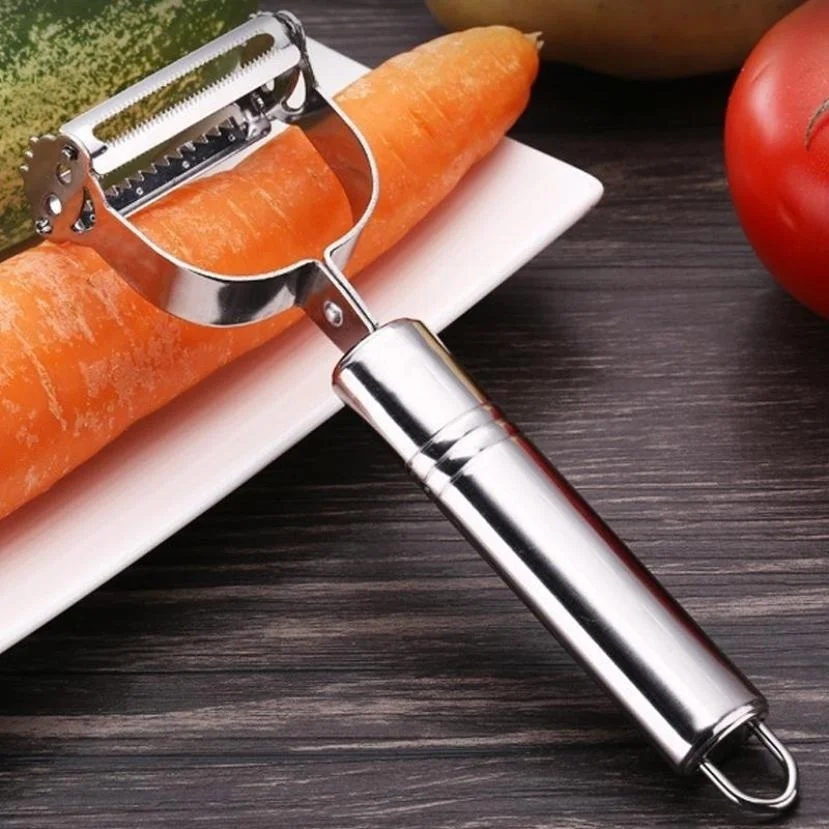 High Quality Stainless Steel Potato Cucumber Carrot Grater Julienne Peeler Vegetables Fruit Peeler Vegetable Slicer – Bild 2