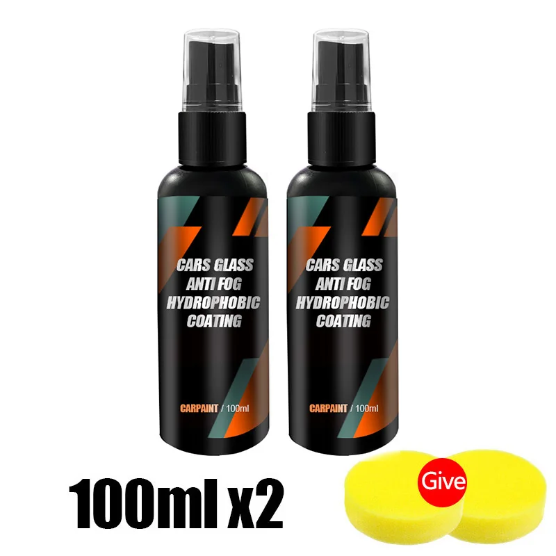 Car Glass Anti-rain Water Spray Repellent Nano Coating Hydrophobic Waterproof Agent Oil Film Removing Auto Glass Film Agent – Bild 7