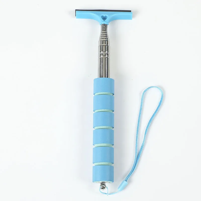 Car Rearview Mirror Wiper Cleaning Tool Auto Glass Mist Cleaner Scraper Car Accessories Handle Telescopic Window Cleaning Brush – Bild 9