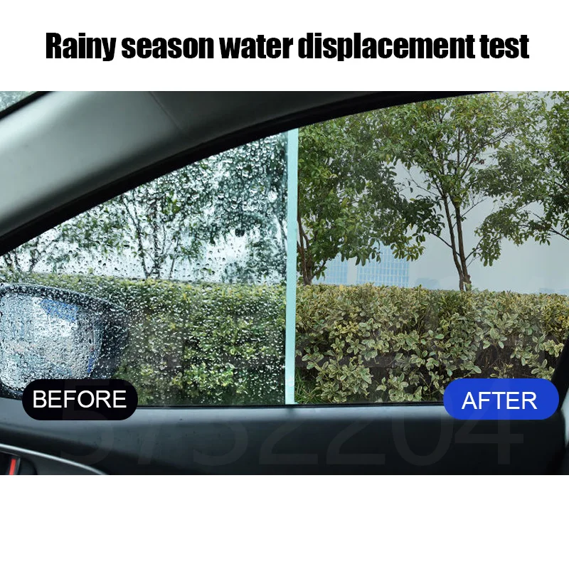 Car Glass Anti-rain Water Spray Repellent Nano Coating Hydrophobic Waterproof Agent Oil Film Removing Auto Glass Film Agent – Bild 3